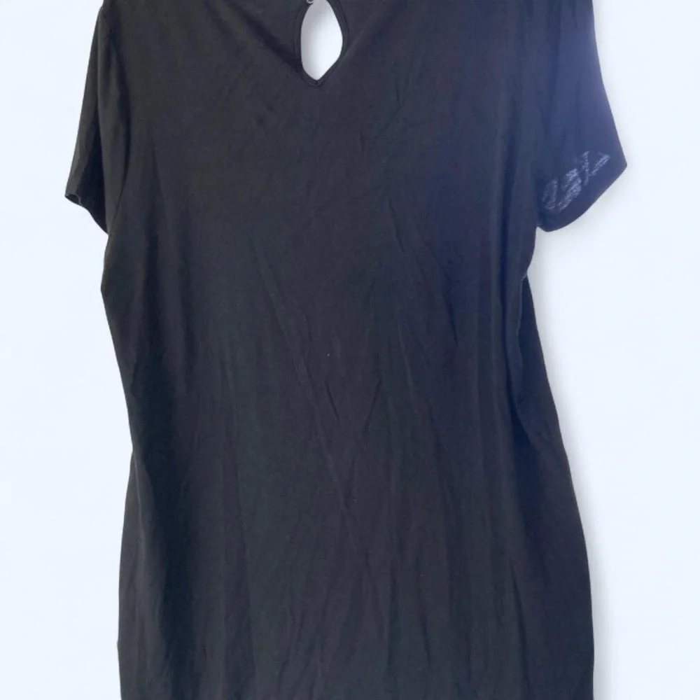 Michael Kors black scoop sleeve